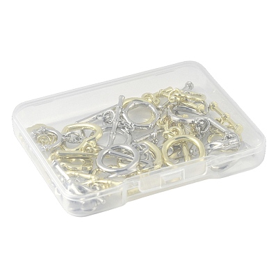 20Pcs 12 Styles Alloy Toggle Clasps FIND-FS0004-53-1