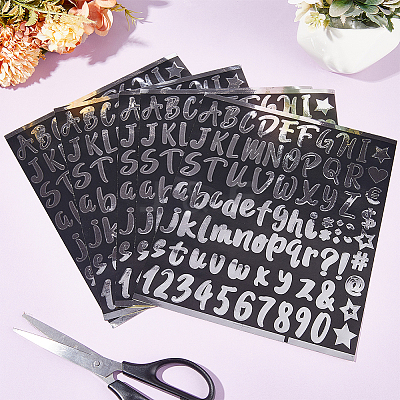 PVC Self-adhesive Label Stickers DIY-WH0013-61A-1
