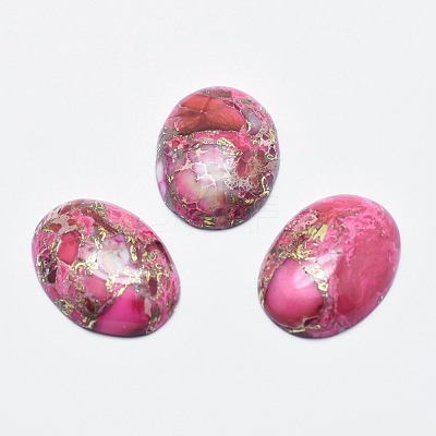 Regalite/Imperial Jasper/Sea Sediment Jasper Cabochons G-E464-42N-1
