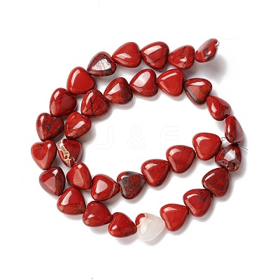 Natural Red Jasper Beads Strands G-B022-01-1
