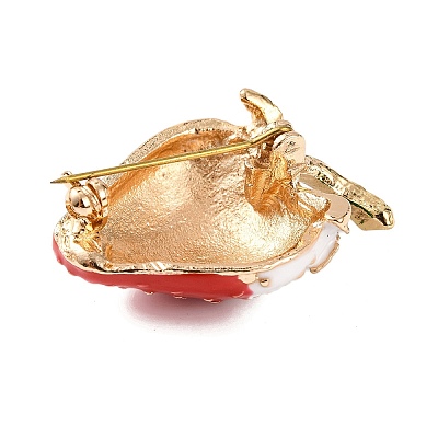 KC Gold Plated Alloy Fruit Brooches JEWB-L017-02KCG-02-1