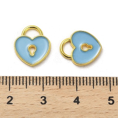 Alloy Enamel Pendants ENAM-R145-12G-02-1