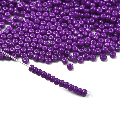 Baking Paint Glass Seed Beads SEED-S002-K11-1