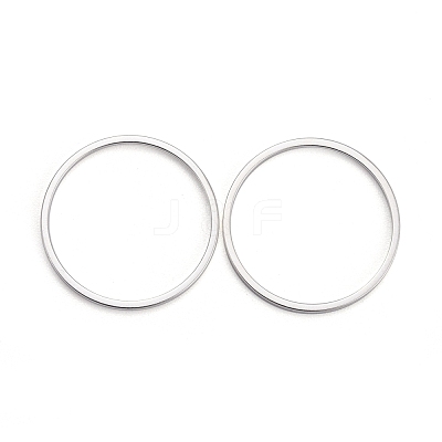 Brass Linking Rings KK-Y003-03G-S-1