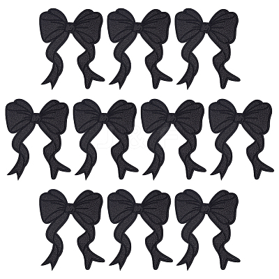 Polyester Iron on/Sew On Patches LS-DIY-WH0595-01C-1