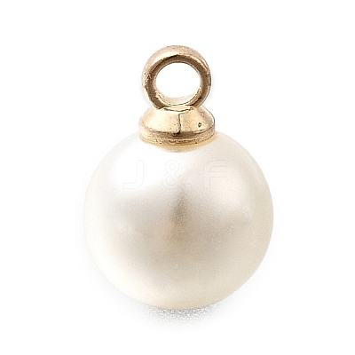 ABS Plastic Imitation Pearl Pendants FIND-H052-01E-01KCG-1