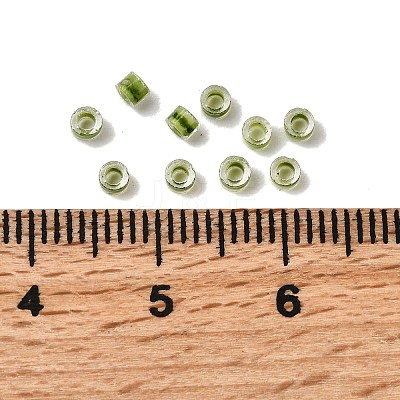 Cylinder Glass Seed Beads GLAA-NH0005-01H-1