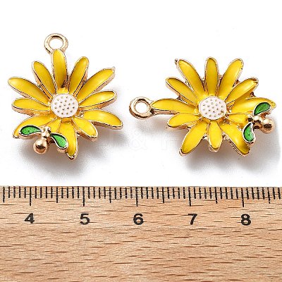 Alloy Enamel Pendants FIND-H016-01G-05-1