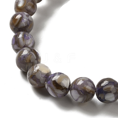Freshwater Shell Beads Strands BSHE-L039-08B-10-1