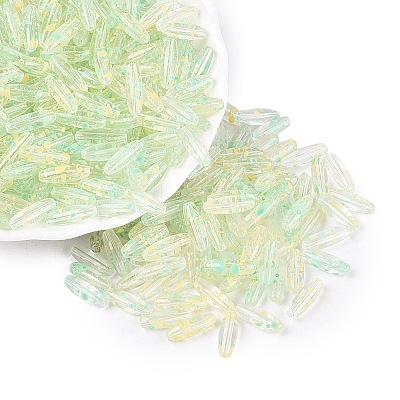 Picasso Transparent Glass Seed Beads SEED-N012-11G-1