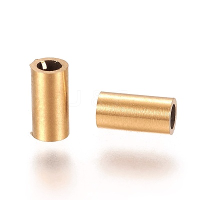 Ion Plating(IP) 304 Stainless Steel Tube Beads X-STAS-L216-23E-G-1