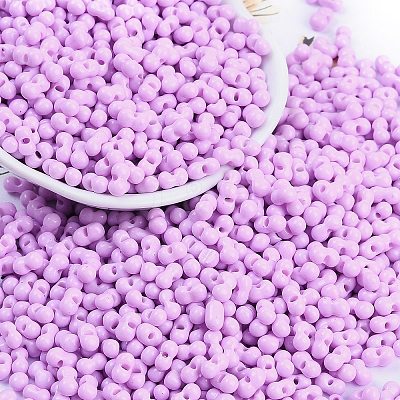 Baking Paint Glass Seed Beads X1-SEED-K010-A22-1