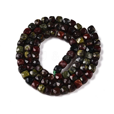 Natural Dragon Blood Beads Strands G-N342-115-1
