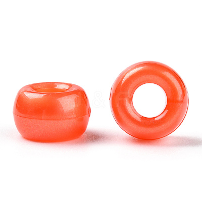 Plastic Pearlized Beads KY-T025-01-D05-1