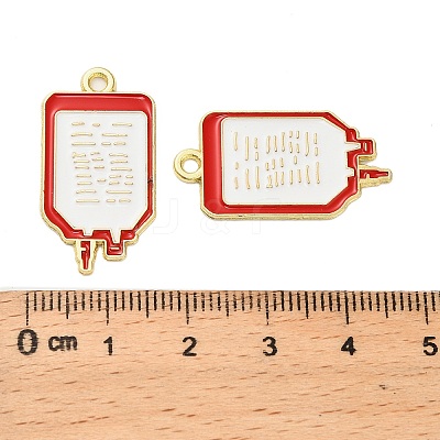 Alloy Enamel Pendants ENAM-G229-01G-04-1