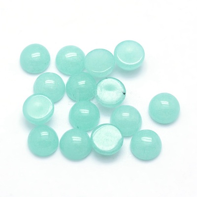 Natural Amazonite Cabochons G-P393-R27-12MM-1