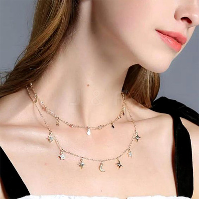 2 Styles Handmade Brass Cable Chains & Bar Link Chains CHC-KS0001-01-1