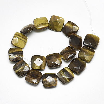 Natural Tiger Eye Beads Strands G-S357-D02-01-1