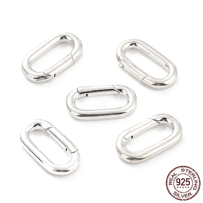 925 Sterling Silver Spring Gate Rings X-STER-Z001-109S-1
