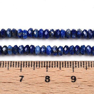 Natural Lapis Lazuli Beads Strands G-T141-35-1