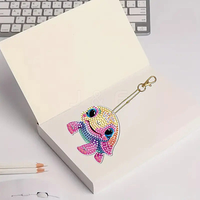 DIY Tortoise Pendant Keychain Diamond Painting Kits WG14979-01-1