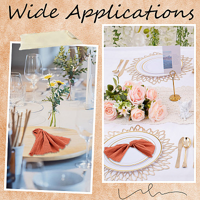 Square Cotton Table Runner AJEW-WH20018-13A-1