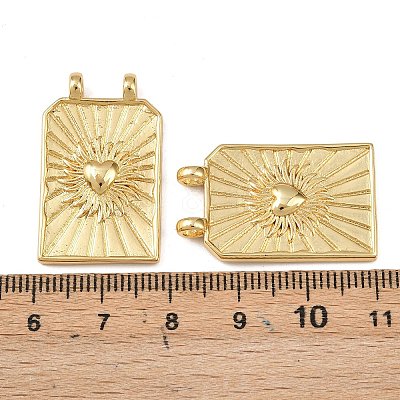 Brass Pendants KK-L255-22G-02-1