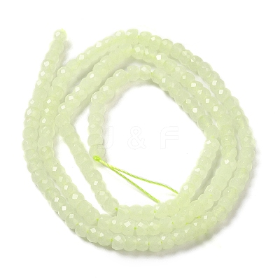 Synthetic Luminous Stone Beads Strands G-C086-01A-06-1