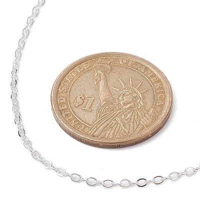 Brass Cable Chain Necklaces NJEW-JN04511-08-1