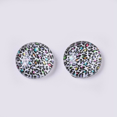Glass Cabochons GLAA-WH0015-09C-1