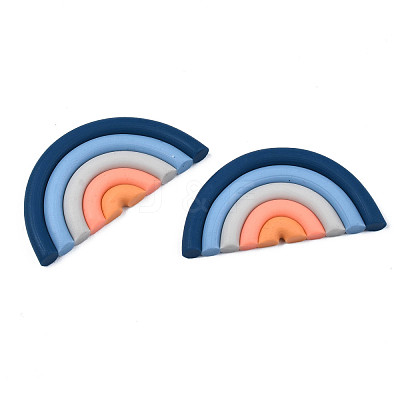Handmade Polymer Clay Cabochons CLAY-N010-030-02-1