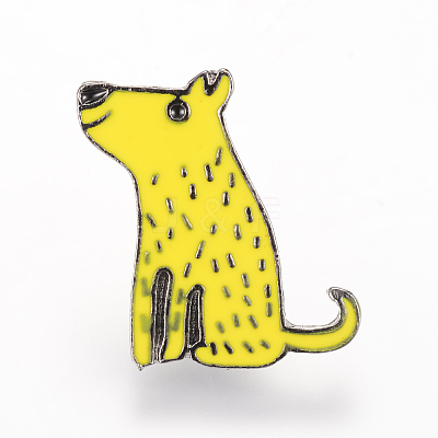 Alloy Enamel Brooches JEWB-Q026-48B-1