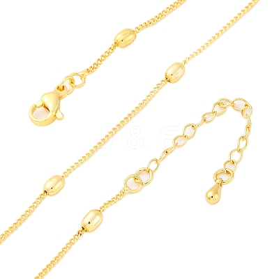 Brass Satellite Chains Necklaces for Women NJEW-D302-67G-1