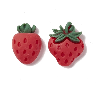Opaque Resin Decoden Cabochons X-RESI-G031-16-1