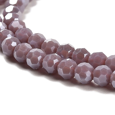 Opaque Glass Beads Stands EGLA-A035-P4mm-B11-1