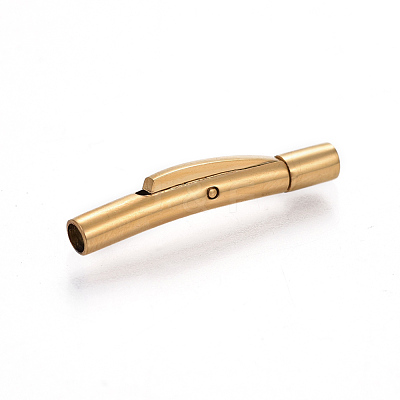304 Stainless Steel Bayonet Clasps STAS-E473-01B-G-1