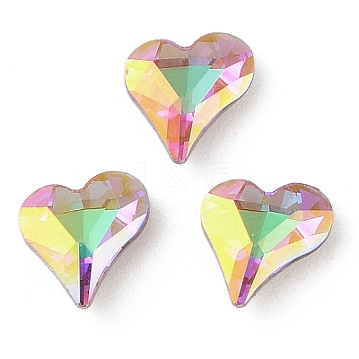 Glass Rhinestone Cabochons RGLA-L029-07B-HELA-1