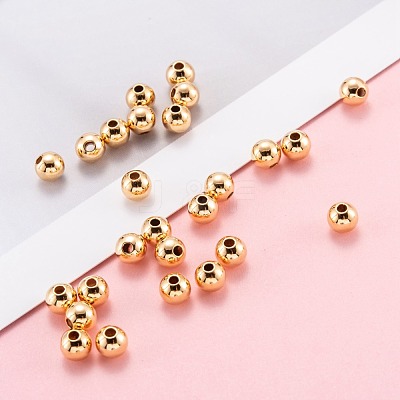 Brass Spacer Beads KK-F824-101D-G-1