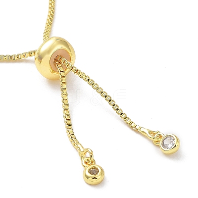 Long-Lasting Plated Brass Round Bead Slider Beacelets for Women Men LS-BJEW-E089-01G-03-1