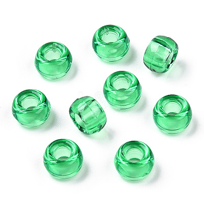 500Pcs Transparent Plastic Beads KY-SZ0001-47D-1