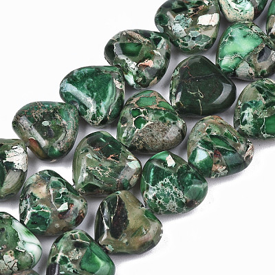 Natural Imperial Jasper Beads Strands G-S366-065C-1