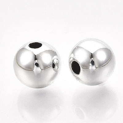 UV Plating ABS Plastic Beads X-CCB-S162-29D-04-1