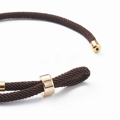 Braided Nylon Cord Bracelet Making MAK-A017-D01-10G-1
