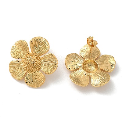 304 Stainless Steel Stud Earrings for Women STAS-Z117-04G-1