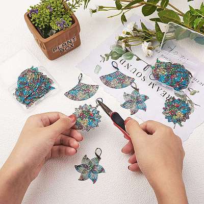 DIY Drop Leverback Earring Making Kit DIY-SZ0008-70-1