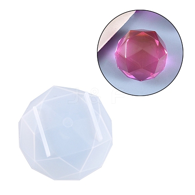 Diamond Ice Ball Silicone Molds X-DIY-I036-20B-1
