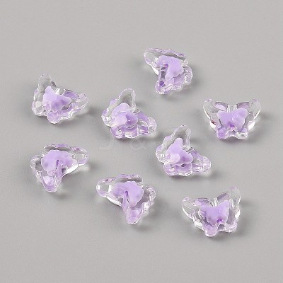 Transparent Acrylic Beads MACR-WH0007-110E-1