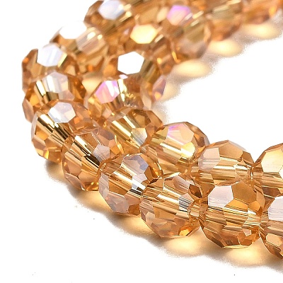 Transparent Glass Beads EGLA-A035-T6mm-B17-1