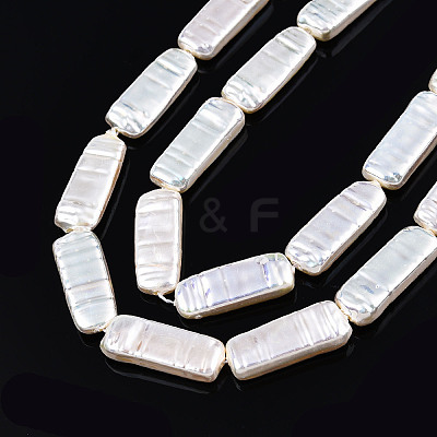 ABS Plastic Imitation Pearl Beads Strands KY-N015-04-05E-1
