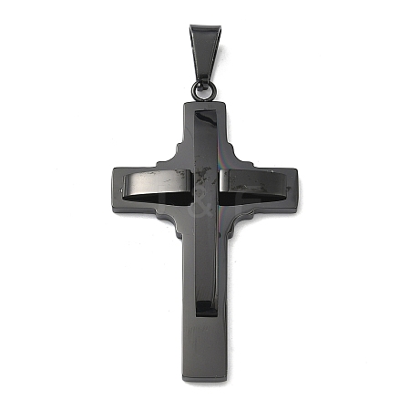 304 Stainless Steel  Pendants STAS-H256-01B-1